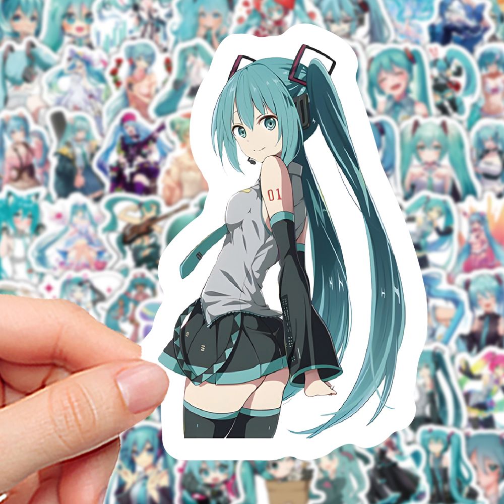 Anime Related Merchandise - 103Stiker Chibi Hiromi Future, kartun, anime,
