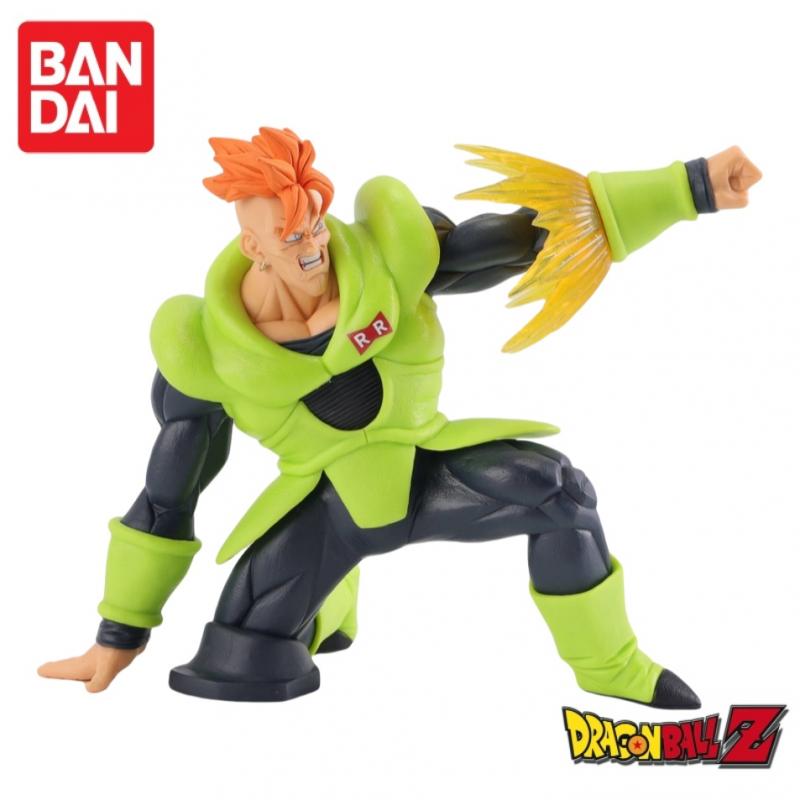 Anime Merchandise Brands - Bandai Banpresto Android 16 asli, boneka
